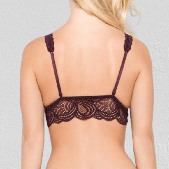 Coral All Lace Bralette - Picture 8 of 11